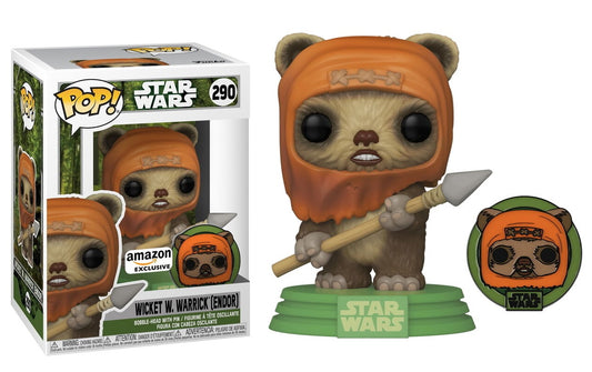 Wicket W. Warrick (Endor) Amazon #290 - Star Wars Funko Pop!