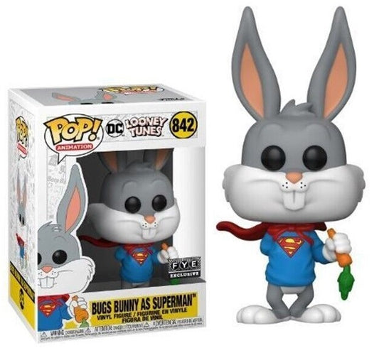 Bugs Bunny as Superman #842 - Looney Tunes Funko Pop!