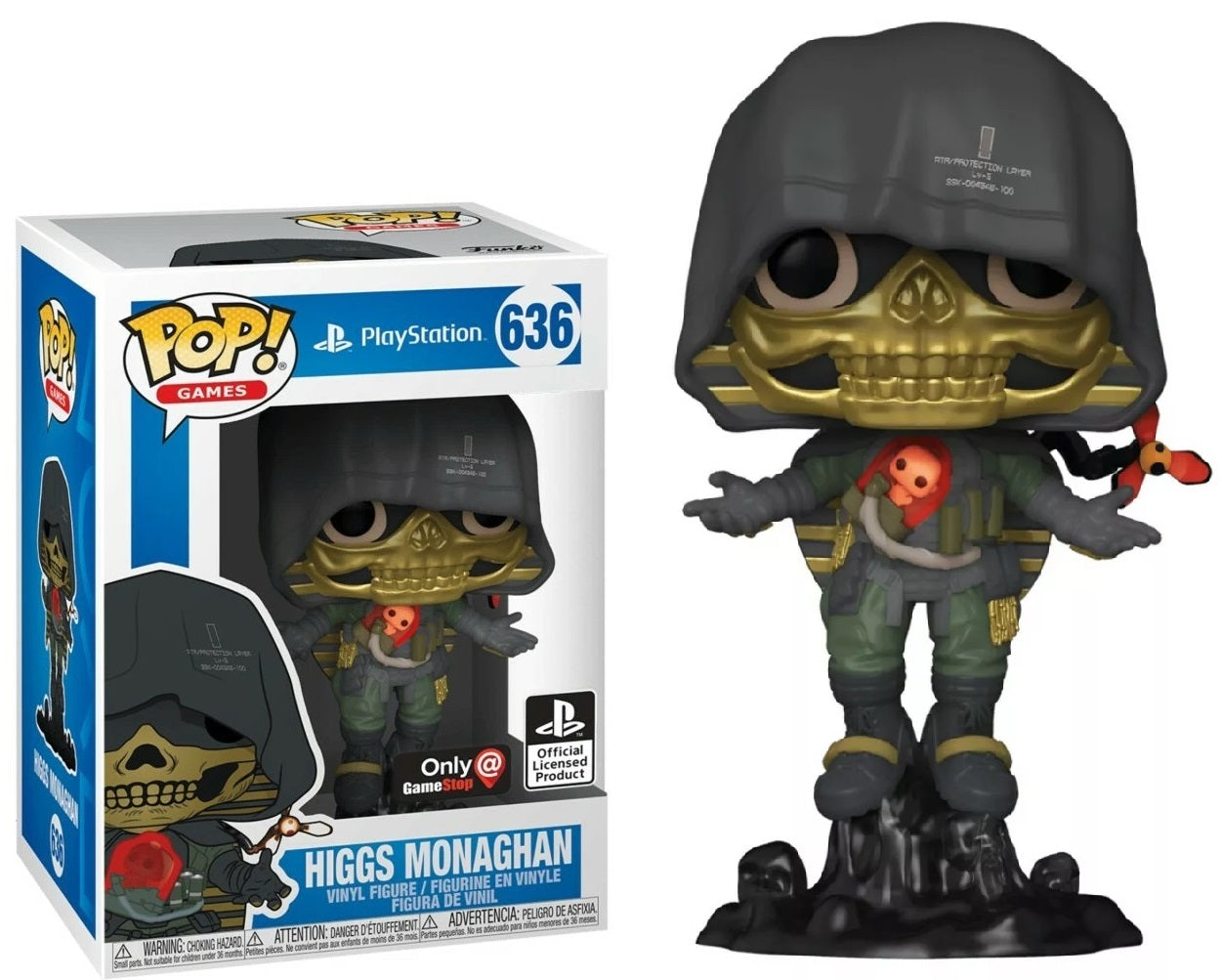 Higgs Monaghan Gamestop #636 - Playstation Funko Pop!