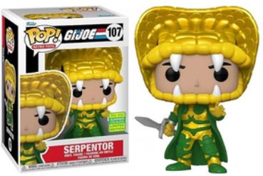 OFERTA Serpentor #107 - G.I. Joe Funko Pop!