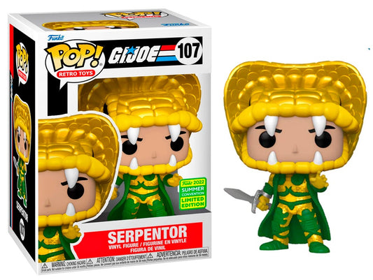 Serpentor 2022 Summer Convention #107 - G.I. Joe Funko Pop!