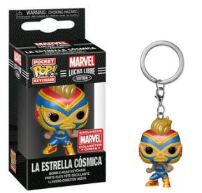 Keychain La Estrella Cósmica - Marvel Llaveros Funko Pop!