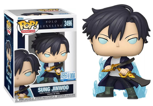 Preventa Sung Jinwoo Exclusive #2496 - Solo Leveling Funko Pop!