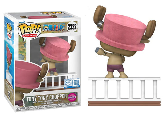 Preventa Tony Tony Chopper Flocked Exclusive #2332 - One Piece Funko Pop!