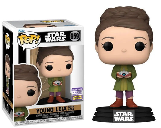 Young Leia with Lola #659 - Star Wars Funko Pop!